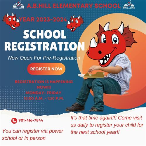 PRE REGISTRATION TME IS HERE